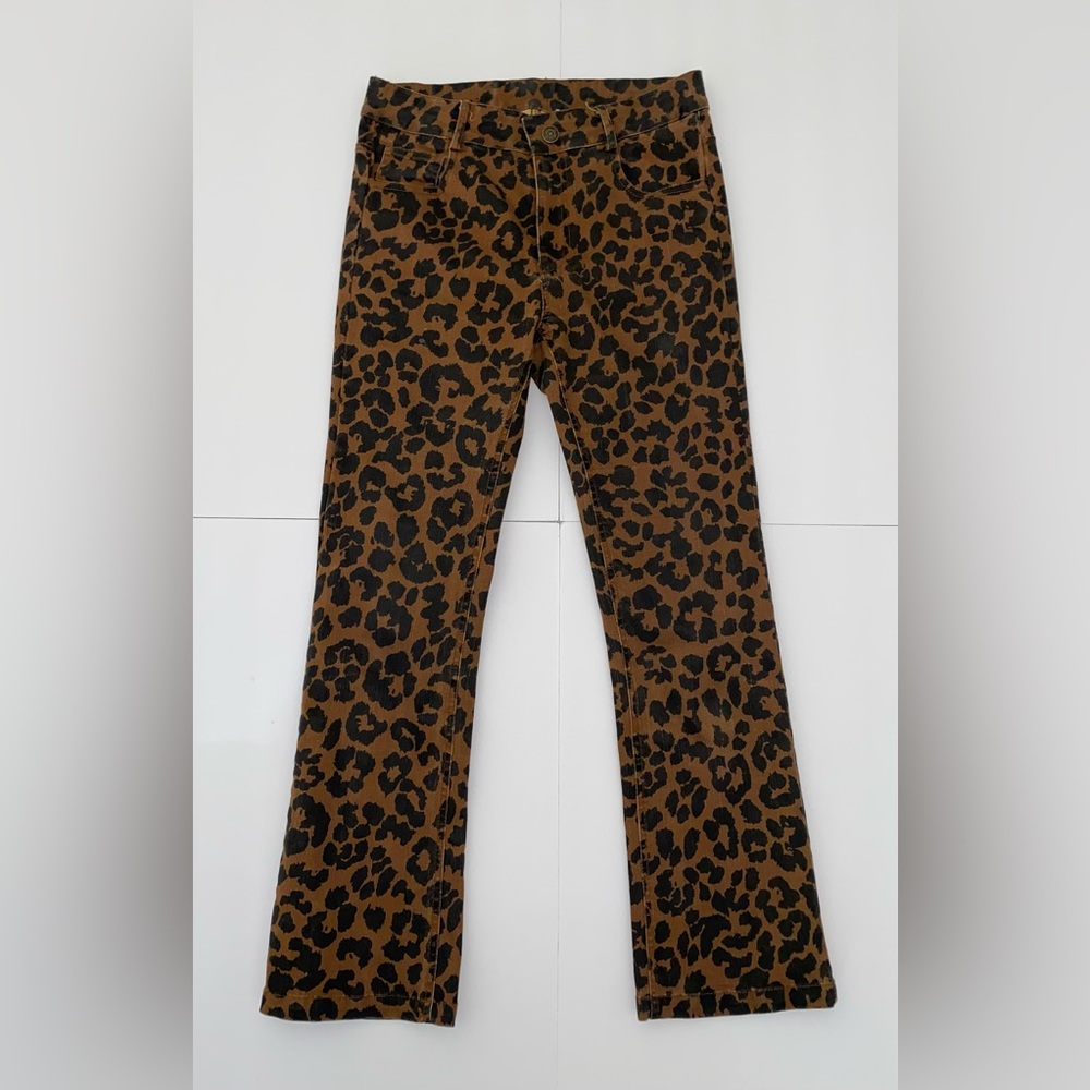 Saide & Sage Cheetah Pants Size Small